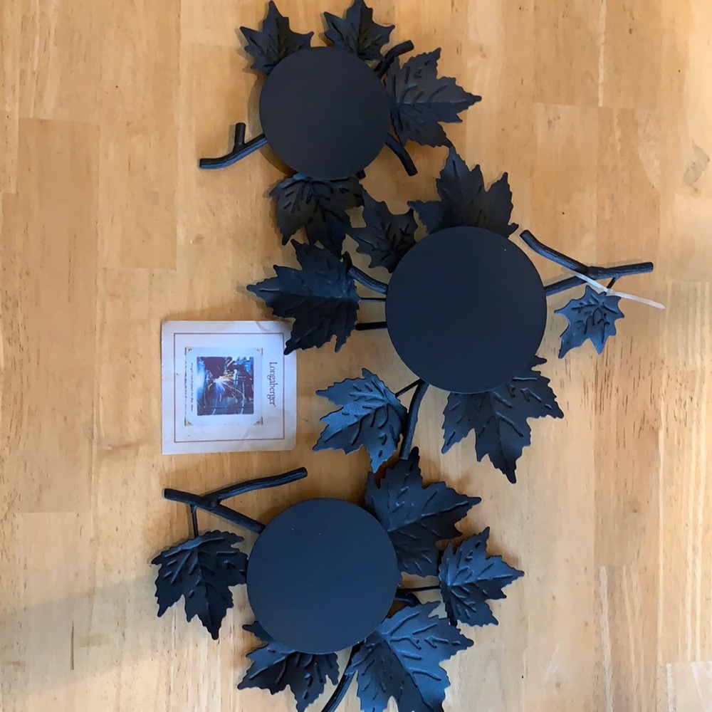 Longaberger wrought iron fall centerpiece